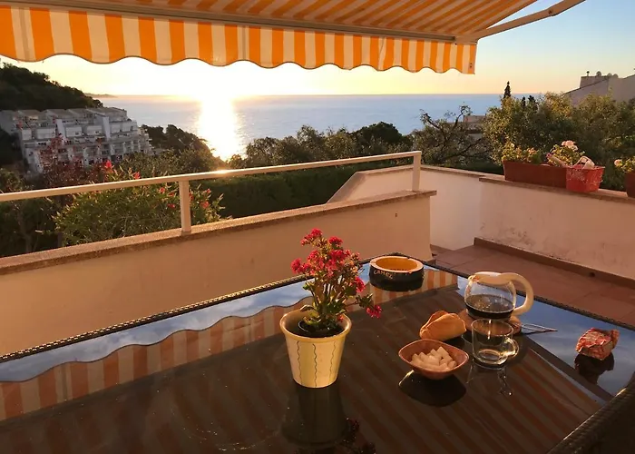 Apartamento Con Piscina - Tossa - Magnificas Vistas Al Mar